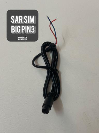 پک 2 عددی سیم سوکت پین بزرگ